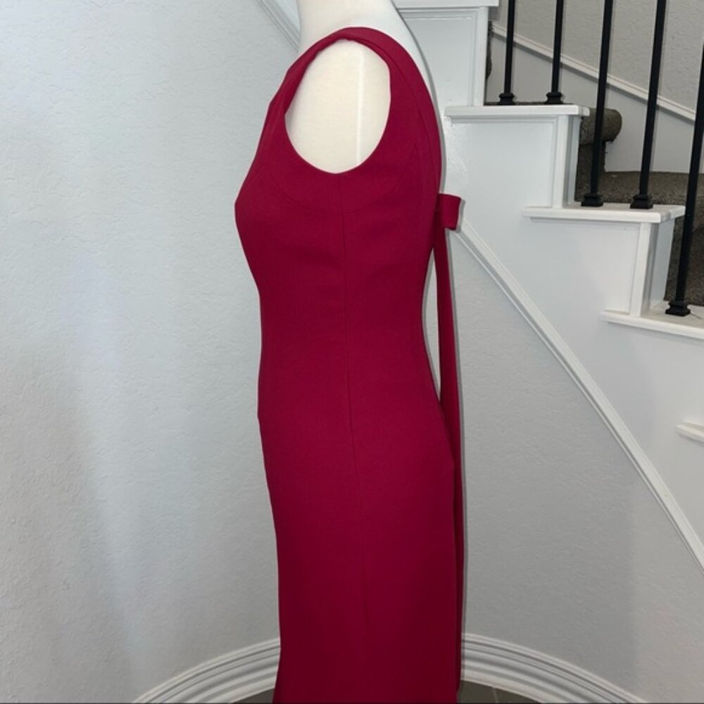 Fully Lined Formal Dress With Bow In Back Detail.… - image 3